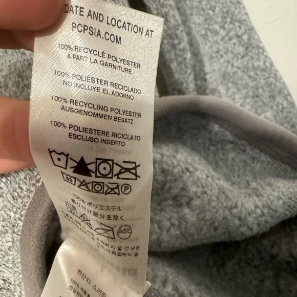 Patagonia Better Sweater 1/4 Zip Fleece Pullover Gray Medium - Picture 8 of 11